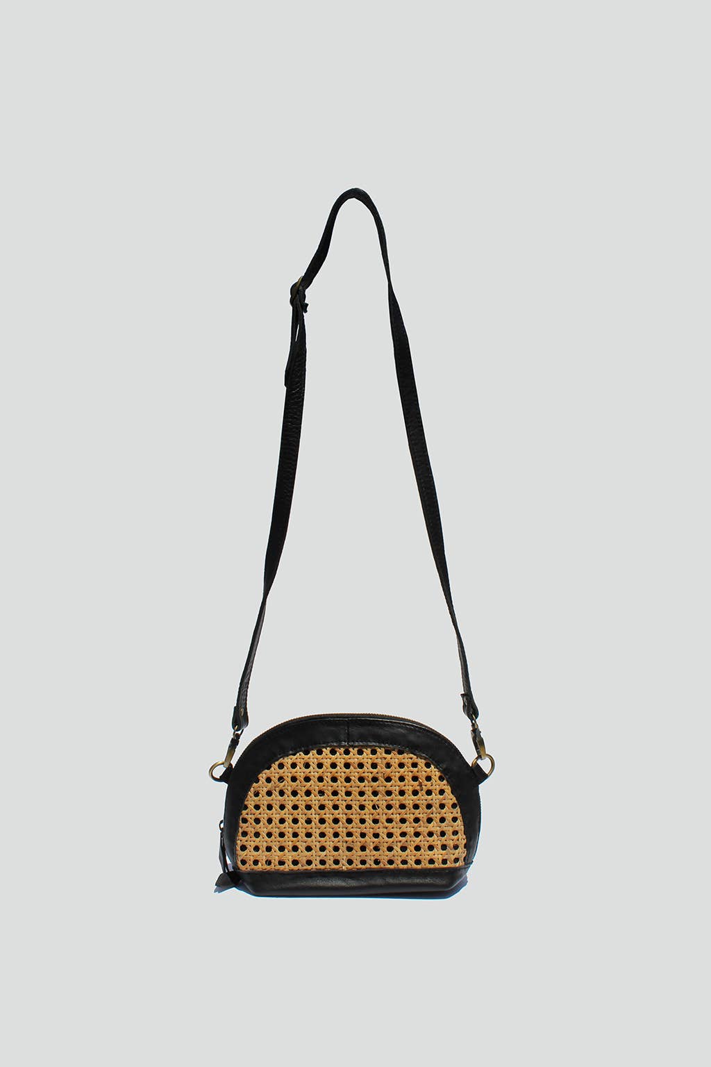 Abi Rattan Crossbody Bag