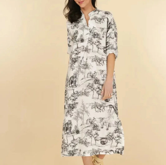Poipu Linen Dress
