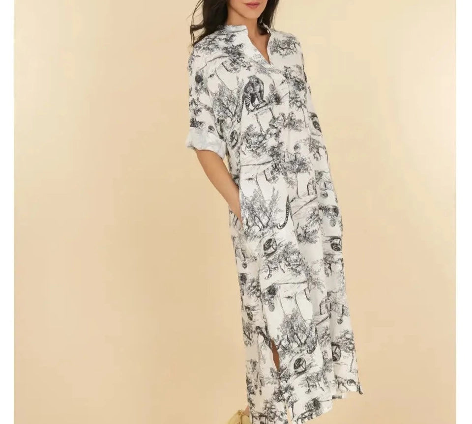 Poipu Linen Dress