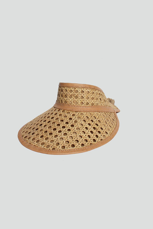 Olli Rattan Visor Hat