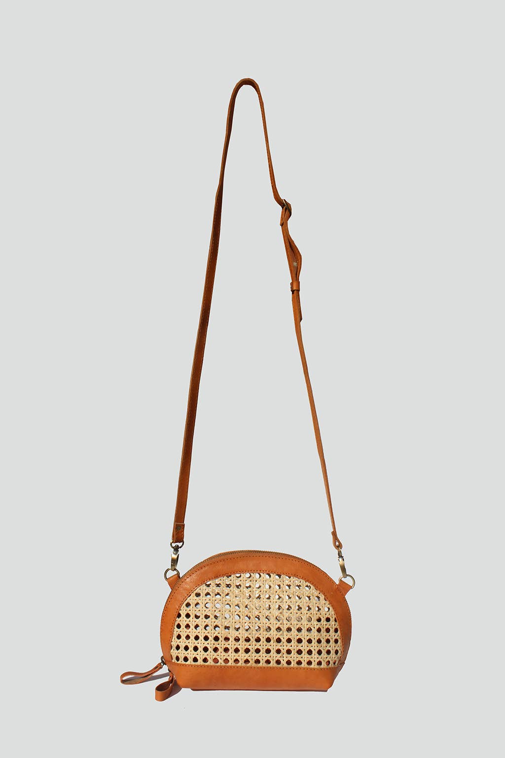 Abi Rattan Crossbody Bag